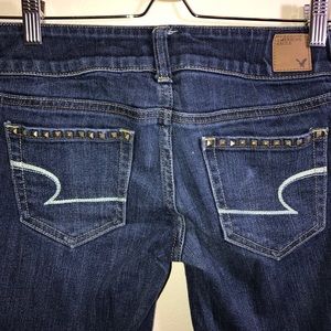American eagle cropped jeans size:2